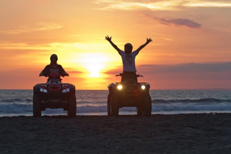 Sunset Desert Safari Trip by Quad Bike