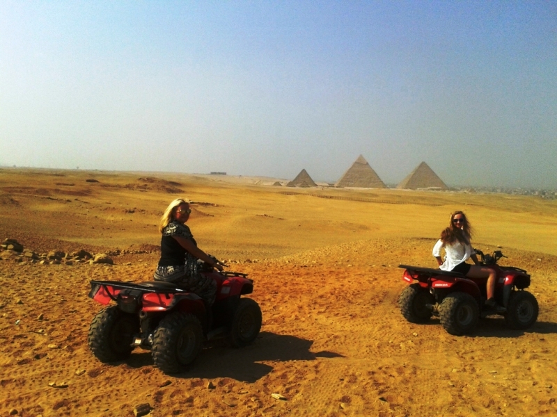 Desert Safari by Quad Bike at Giza Pyramids